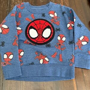 spiderman sweatshirt